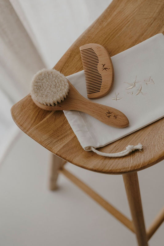 Set de brosse & peigne - Hirondelles